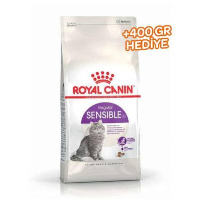 Royal Canin Sensible 33 Hassas Sindirimi Olan Kediler İçin Mama 400 gr +400 Gr Hediyeli - 1