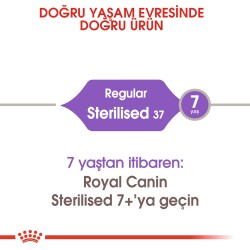 Royal Canin Sterilised 37 Kısırlaştırılmış Kedi Maması 10 Kg. - 2