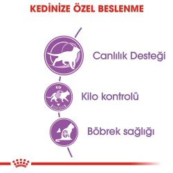 Royal Canin Sterilised +7 Kısırlaştırılmış Yaşlı Kedi Maması 1,5kg - 4