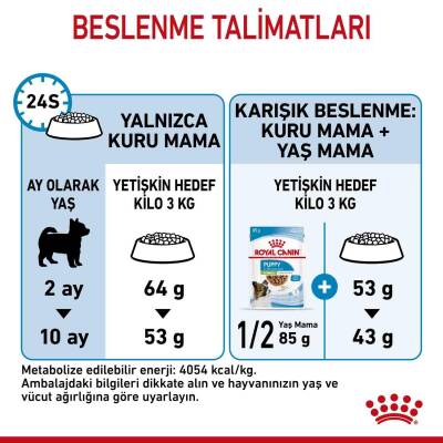 Royal Canin Xsmall Puppy Mini Irk Yavru Köpek Maması 3 Kg - 5