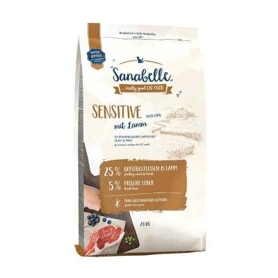 Sanabelle Sensitive Kuzu Etli Yetişkin Kedi Maması 2 kg - 1