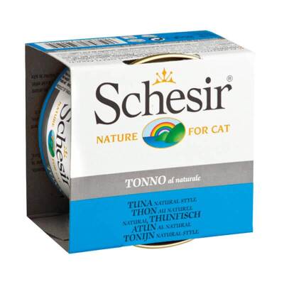 Schesir Nature Ton Balıklı Kedi Konservesi 85 gr - 1