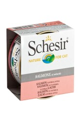 Schesir Somonlu Naturel Kedi Konservesi 85 gr - 1