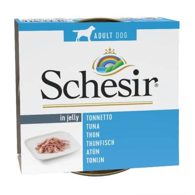 Schesir Yaş Köpek Maması Ton Balıklı 150 gr - 1