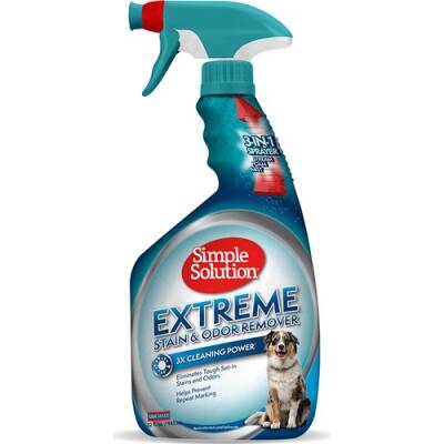 Simple Solution Extreme 3 Kat Etkili Köpek Leke ve Koku Giderici 945 ML - 1