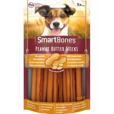 Smart Bones Fıstık Ezmeli Sticks Köpek Ödülü 5li - 1