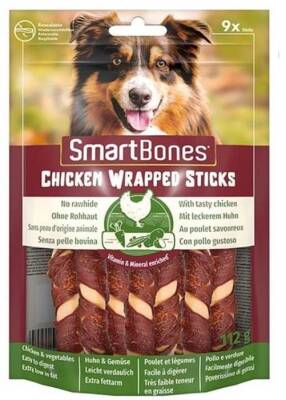 Smart Bones Tavuk Sargılı Stick Mini Köpek Ödülü 9 Adet - 1