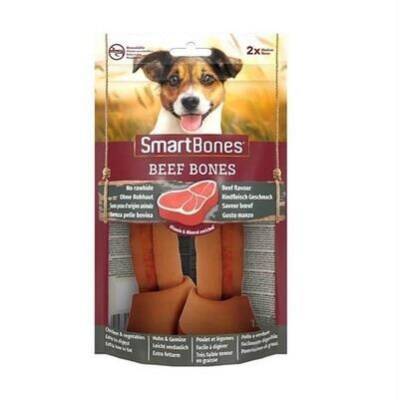 Smartbones Sığır Etli Medium Düğüm Kemik Köpek Ödülü 158 G - 1