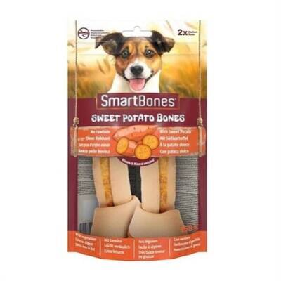 Smartbones Tavuk ve Tatlı Patatesli Medium Düğüm Kemik Köpek Ödülü 2'li 158 G - 1