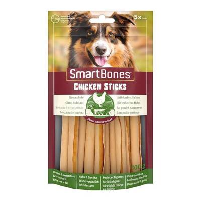 SmartBones Tavuklu Stick Köpek Ödülü 5'li 100 G - 1