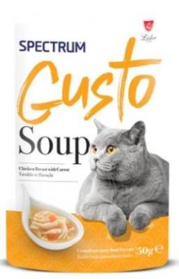 Spectrum Gusto Tavuklu Havuclu Kedi Çorbası 50 G - 1