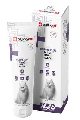 Supravet Biotine Plus Kediler İçin Tüy Sağlığı Güçlendirici Malt Paste 100gr - 1