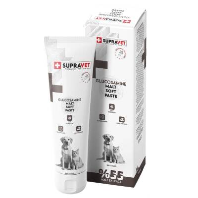 Supravet Glucosamine Kedi Ve Köpek Eklem Ve Kas Destekleyici Malt Paste 100gr - 1