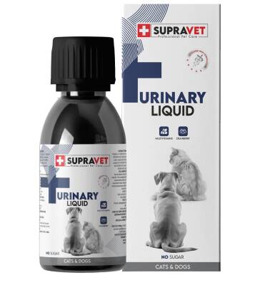 Supravet Urinary Kedi Ve Köpek İçin İdrar Sağlığı Sistem Destekleyici Sıvı Damla 100ml - 1