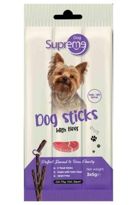 Supreme Dog Sığır Etli Köpek Ödül Çubuğu 3x5gr - 1