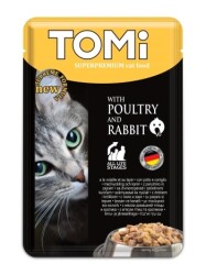 Tomi Kedi Kümes Hayvanı & Tavşan Pouch Mama 100gr - 2