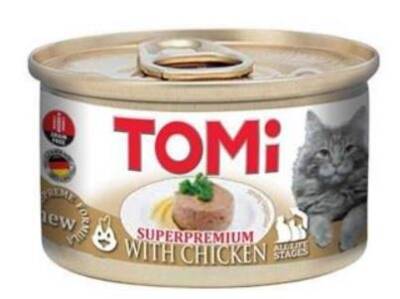 Tomi Tavuklu Ezme Kedi Konserve Maması 85 Gr - 1