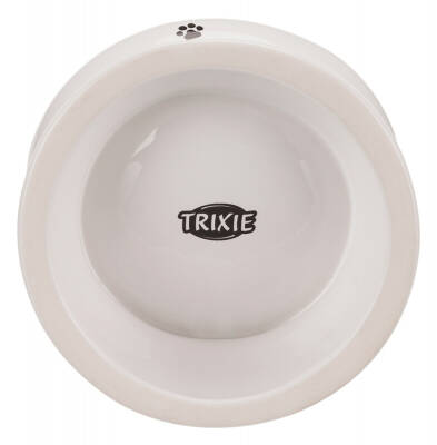 Trixie Kedi Mama ve Su Kabı Yükseltilmiş Ergonomik Seramik 0,15Lt 13cm Beyaz - 5