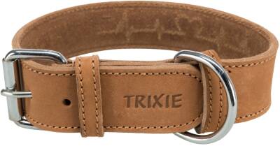 Trixie Köpek Boyun Tasması Kalın Deri 47-55cm 40mm L Kahverengi - 1