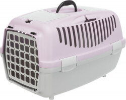 Trixie Pet Taşıma Çantası XS-S 37x34x55cm Açık Gri-Açık Lila - 2