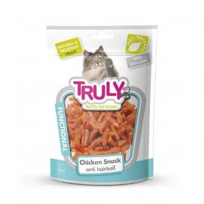 Truly Anti Hairball Malt İçerikli Tahılsız Tavuklu Kedi Ödülü 50 G - 1