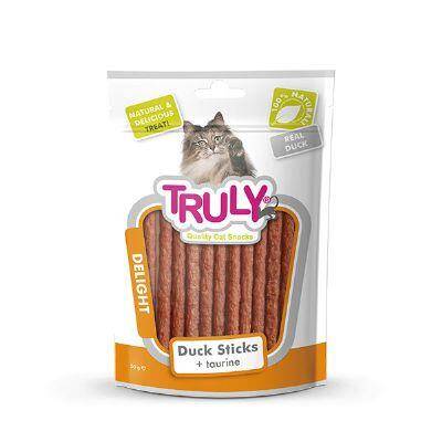 Truly Taurin İçerikli Ördekli Stick Kedi Ödülü 50 Gr - 1