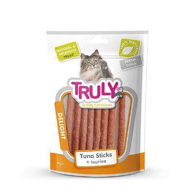 Truly Ton Balıklı Taurin İçerikli Yumuşak Stick Kedi Ödül Maması 50 Gr - 1