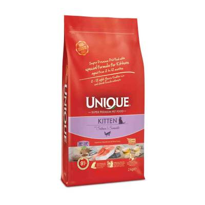 Unique Kitten Somonlu Yavru Kedi Maması 2 Kg - 1