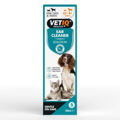 Vet iQ Ear Cleaner Kedi&Köpek Için Kulak Temizleme Solüsyonu 100 ml - 1