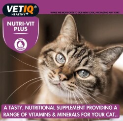 Vet IQ Nutri-vit Plus for Cats&Kittens Kediler İçin Vitamin & Mineral Takviyesi 70 Gr - 3