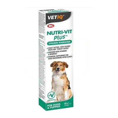 Vet IQ Nutri-vit Plus Yetişkin Ve Yavru Köpekler İçin Vitamin & Mineral Takviyesi 100 Gr - 1