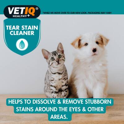 Vet IQ Tear Stain Remover Kedi ve Köpek Gözyaşı Leke Çıkarıcı 100 ml - 4