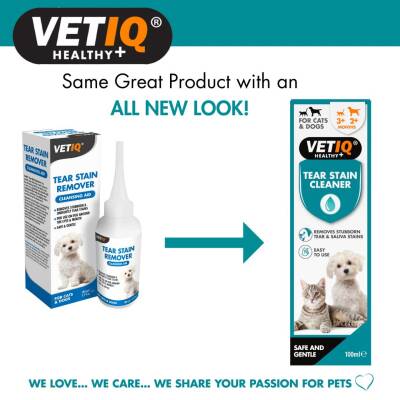 Vet IQ Tear Stain Remover Kedi ve Köpek Gözyaşı Leke Çıkarıcı 100 ml - 5