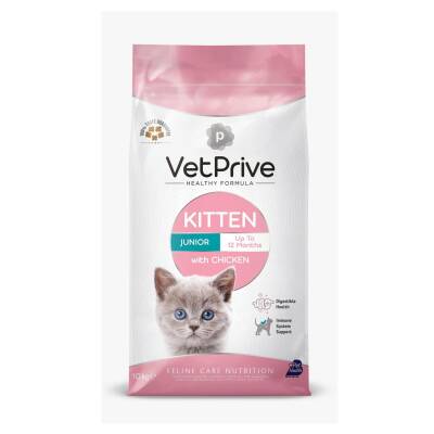 Vet Prive Kitten Tavuklu Yavru Kedi Maması 10 Kg. - 1