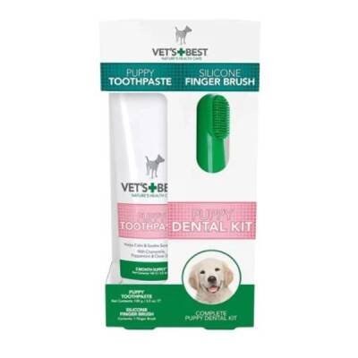 Vet's Best Yavru Köpekler İçin Ağız ve Diş Bakım Seti 5.5 CM 100 G - 1