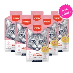 Wanpy Karides Ton Balıklı Kedi Çorbası 50 Gr 6 Al 5 Öde - 1