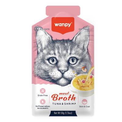 Wanpy Karides Ton Balıklı Kedi Çorbası 50 Gr 6 Al 5 Öde - 2