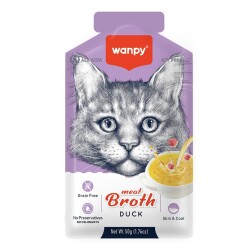 Wanpy Ördek Etli Kedi Çorbası 50 Gr 6 Al 5Öde - 1